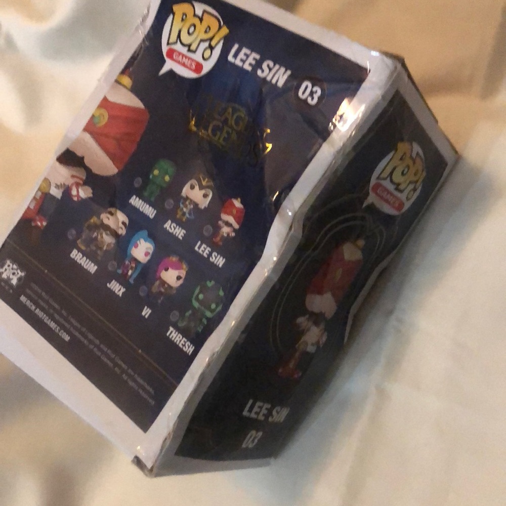 Pop! Games League of Legends 03 Lee Sin FUNKO Pop Vinyl Figure - Picture 5 of 11